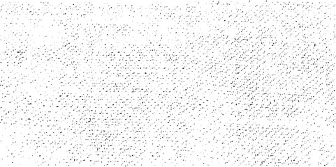 Distressed black texture. Dark grainy texture on white background. Dust overlay textured. Grain noise particles. Grunge design elements. Vector illustration