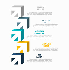 Infographic design template with place for your data. Vector illustration.