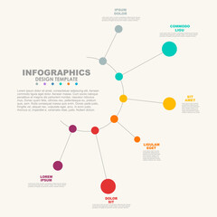 Infographic design template with place for your data. Vector illustration.