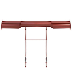 Spoiler wing racing car