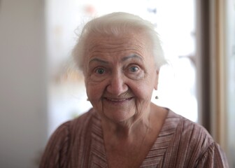 portrait of a old woman
