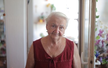 portrait of a old woman