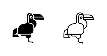Hornbill Vector Icon
