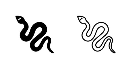 Snake Vector Icon