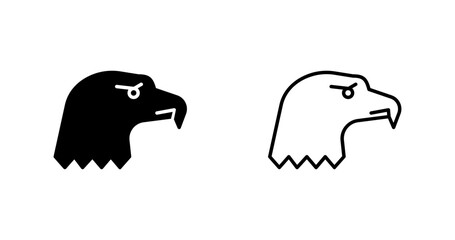 Bald Eagle Vector Icon