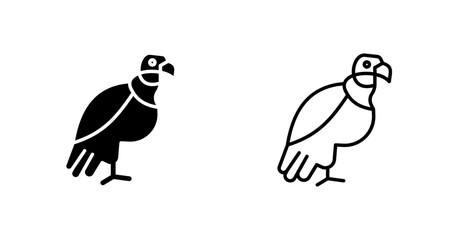 Vulture Vector Icon