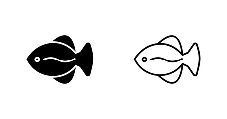 Flounder Vector Icon