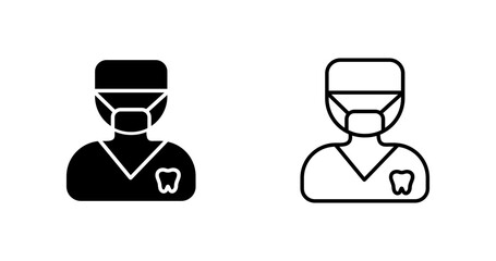 Orthodontist Vector Icon