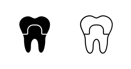 Dental Crown Vector Icon