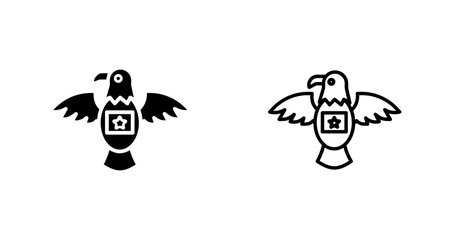 American Eagle Vector Icon