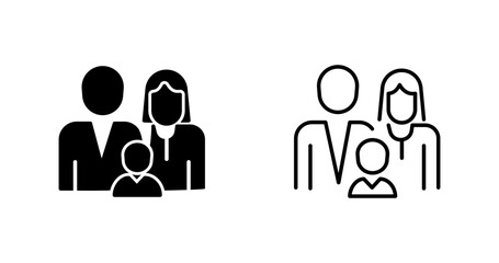 American Family Vector Icon