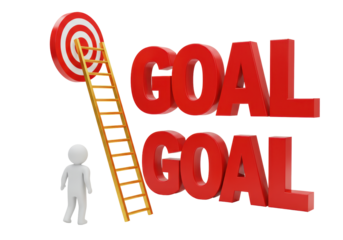 Isolated Goal Ladder with Target and Success
