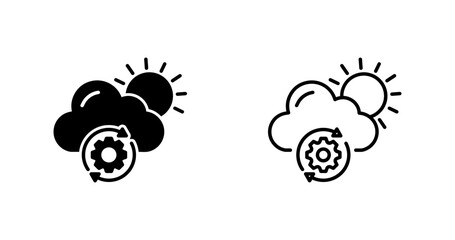 Weather Updates Vector Icon