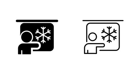 Meteorologist Vector Icon