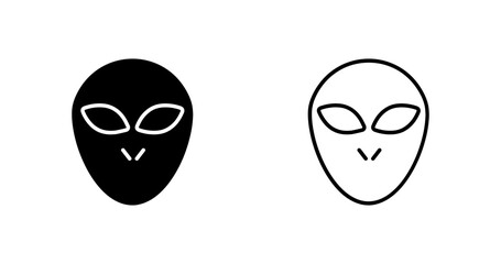 Alien Vector Icon
