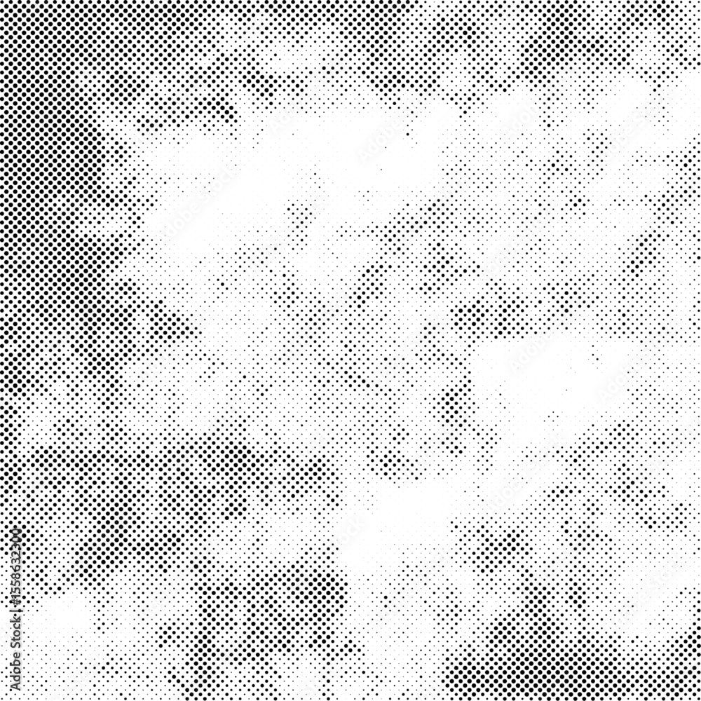 Poster halftone background vector, abstract backdrop design with two tone pattern and copy space for edit y