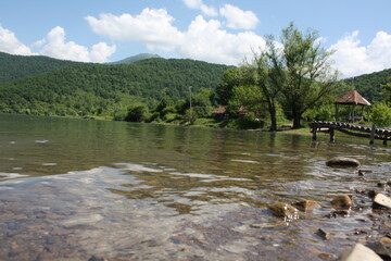 Obraz premium lake in the mountains