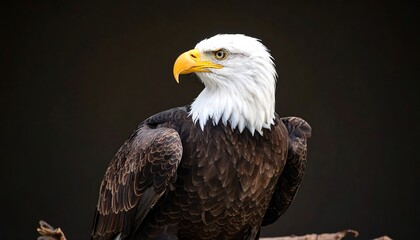 Obraz premium Majestic bald eagle portrait