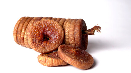 Fresh Figs or Anjeer fruit healthy vegan food concept organic dry fruits on wooden background.