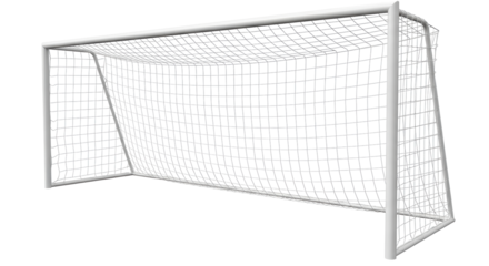 Isolated Soccer Goal