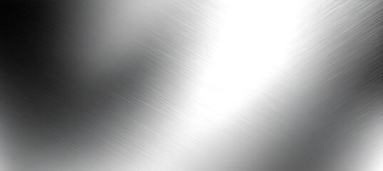 A brushed aluminum silver gradient background 