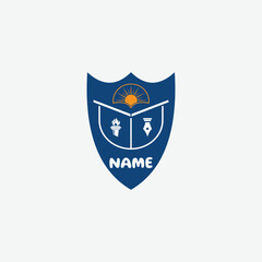 3732 educational logo school college university learning institute book academy organization