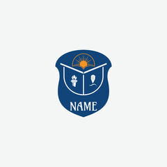 3777 educational logo school college university learning institute book academy organization
