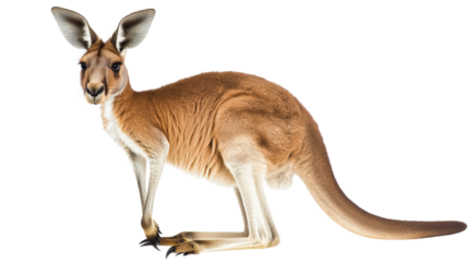 Red onion with papery skin and slightly pointed top, root bottom visible, Transparent background, PNG file