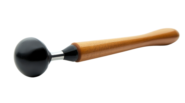 Reflex hammer for neurological testing, Transparent background, PNG file