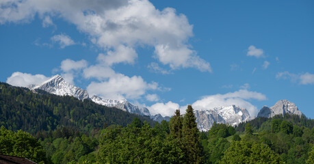 Zugspitzpanorama bei Garmisch
