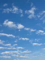 blue sky with clouds