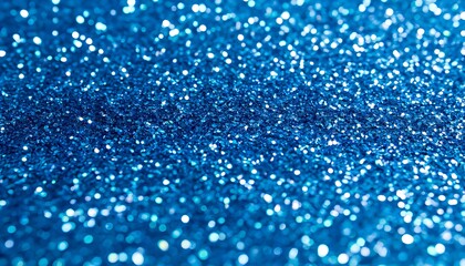 Blue glittery background. Wallpaper.