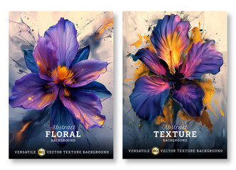Elegant colorful floral art cover design, wedding invitation template design, versatile vector background, brochure template, Luxury invitation card background, invitation, abstract background, cover 