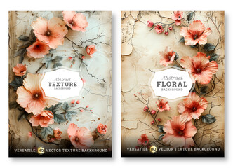 Elegant floral art cover design, wedding invitation template design, versatile vector background, brochure template, Luxury invitation card background, invitation, abstract background, cover template
