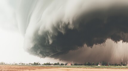 Dramatic storm clouds in deep blue, a sweeping skyscape with dynamic light, nature's raw power on display