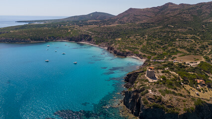  Sardinian Beachscape, pure Colors of the Mediterranean