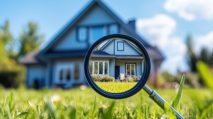 Search for your perfect property with real estate guide representing home buying, realty assistance, and house hunting