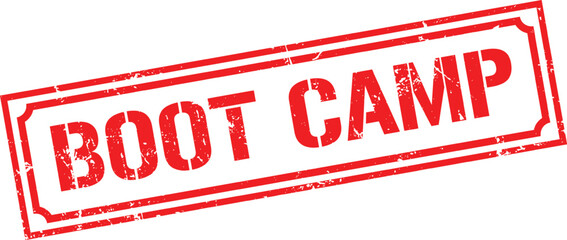 Grunge stamp boot camp