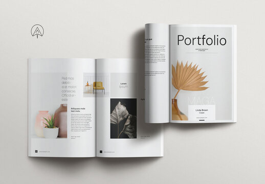 Portfolio Magazine Template