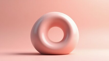 Creative 3d renders of Abstract futuristic sculptures.