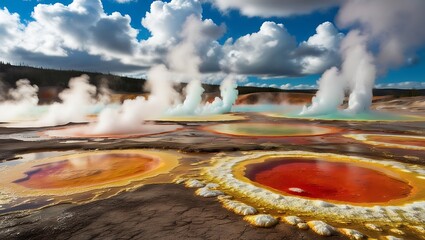 Vibrant Thermal Features