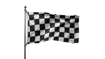 Checkered flag racing finish line race car motorsport competition speed victory winning checkered flags 100 on transparent background