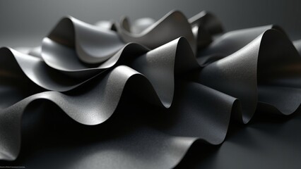 Creative 3d renders of Abstract futuristic sculptures.