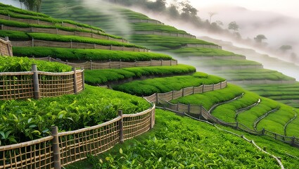 Emerald Hills of Tea