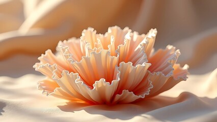 Creative 3d renders of Abstract futuristic sculptures.