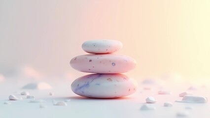 Creative 3d renders of Abstract futuristic sculptures.