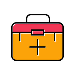 Obraz premium First Aid Kit Icon Design