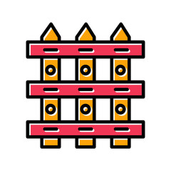 Fence Icon Design