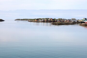 Scenic view of a Norwegian fjord 

