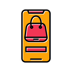 Obraz premium Shopping Feeds Icon Design